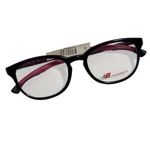 NWT New Balance Purple Pink Girl Eye Glasses Frames 5065